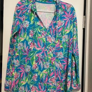Lilly Pulitzer for Target Vibrant Floral Top